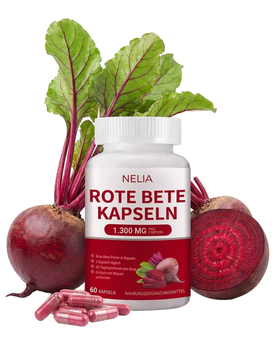 NELIA Rote-Bete-Kapseln